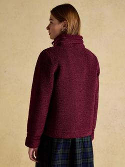 Joules Fleur Fleece Jacket - view 2, Red