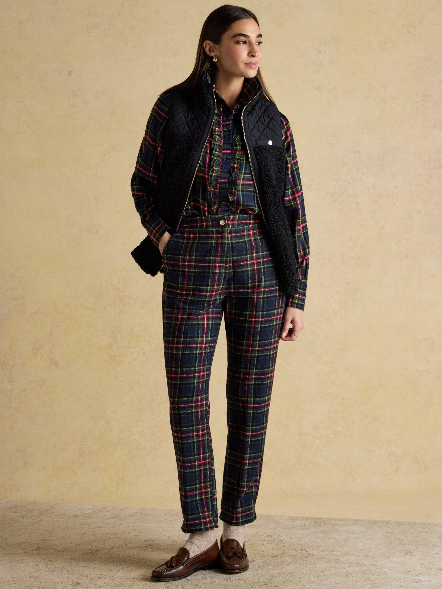 Product image 6 of 8, which shows Joules Quilted Fleece Gilet, Black, 6