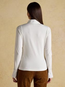 Joules Tuxedo Bib Shirt, White - view 2, White