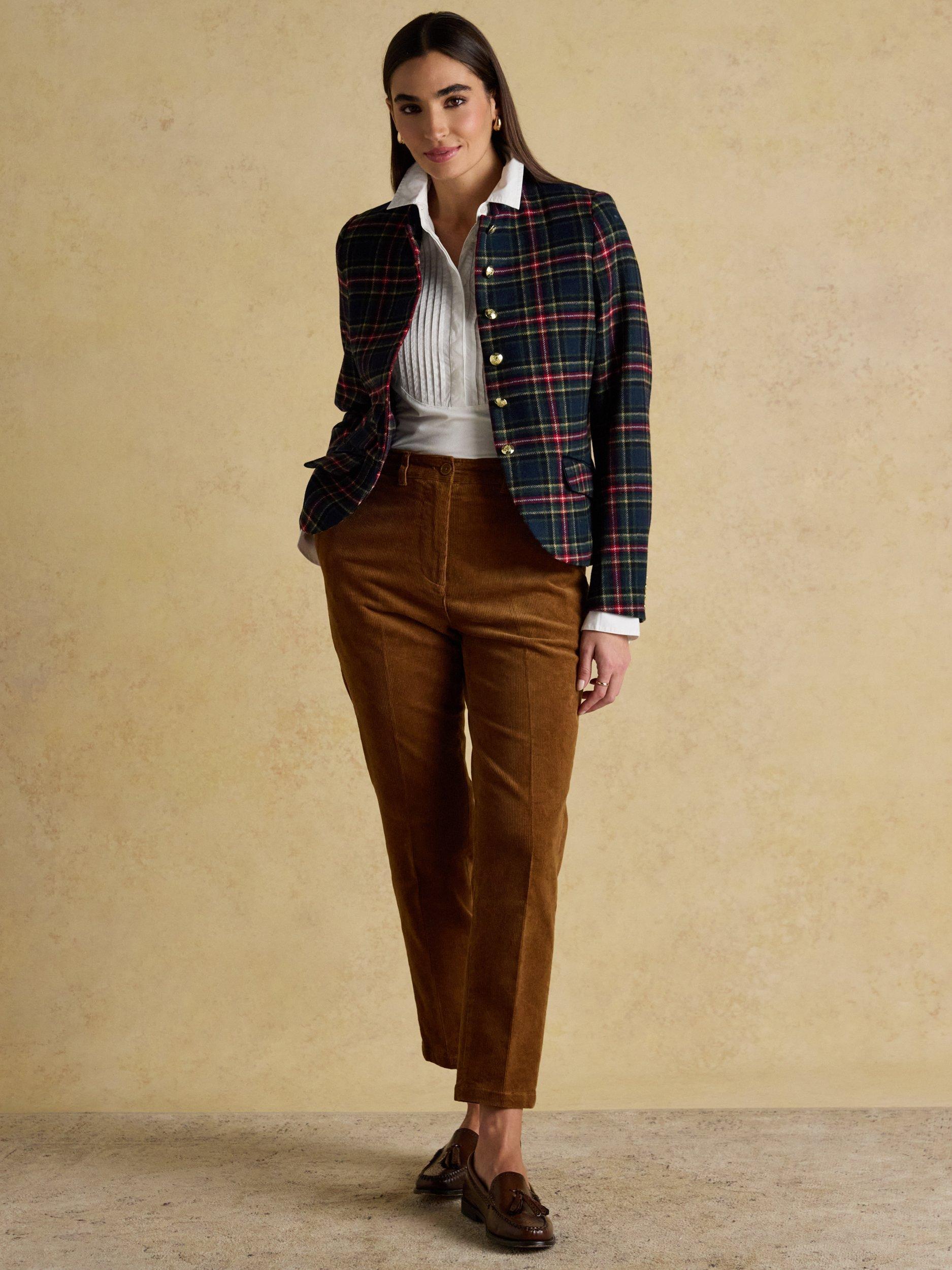 Product image 5 of 5, which shows Joules Tuxedo Bib Shirt, White, 6