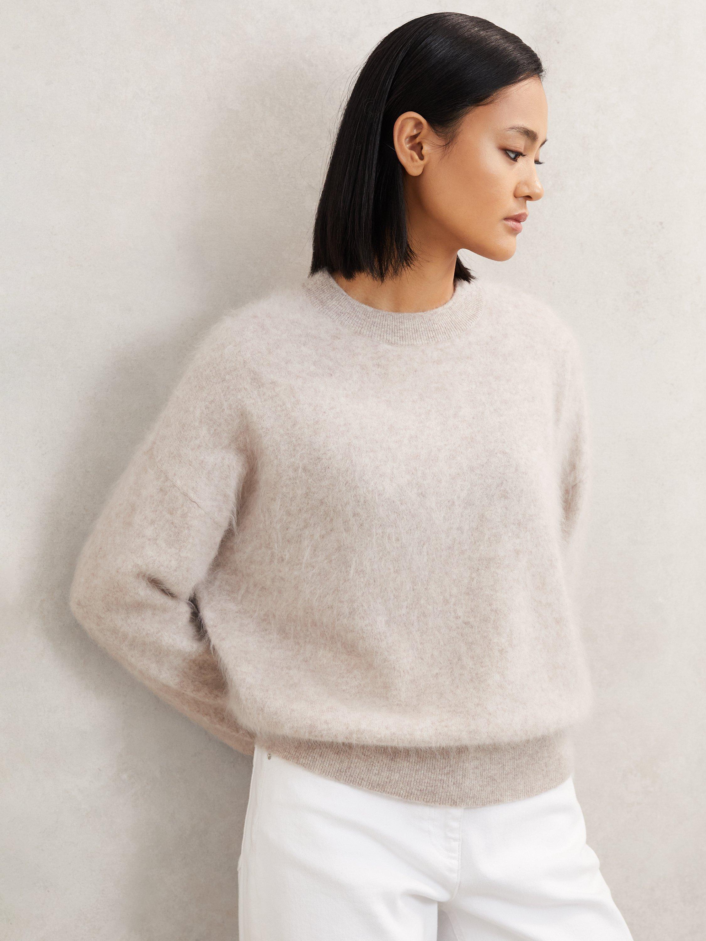 Reiss Misha Pure Cashmere Crew Neck Jumper