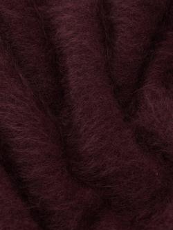 Reiss Mel Pure Cashmere Tank Top, Burgundy - view 2, Burgundy