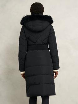 Hobbs Amalie Longline Puffer Coat, Black - view 2, Black