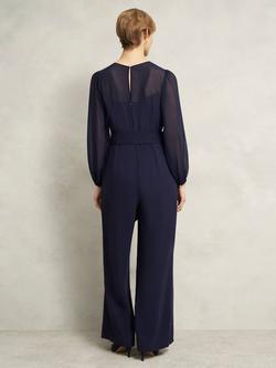 Hobbs Anoushka Gem Jumpsuit, Midnight Navy - view 2, Midnight Navy
