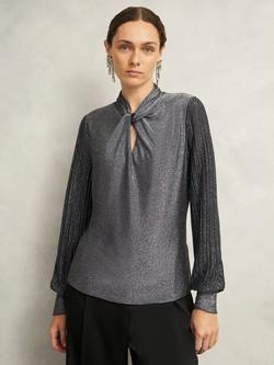 Hobbs Ashley Sparkle Top, Silver, Silver