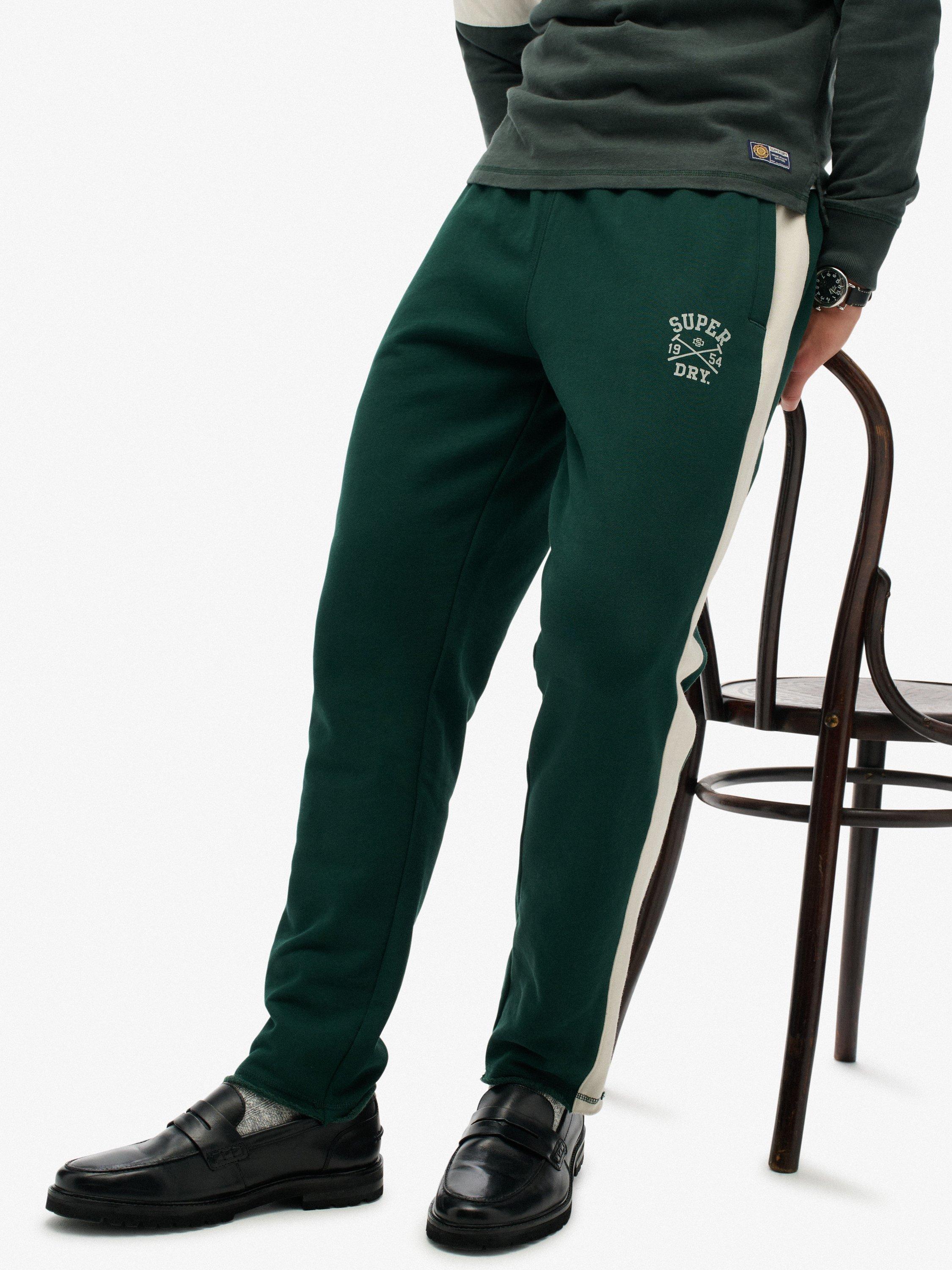 Product image 6 of 6, which shows Superdry Athletic Club Joggers, Enamel Green, S