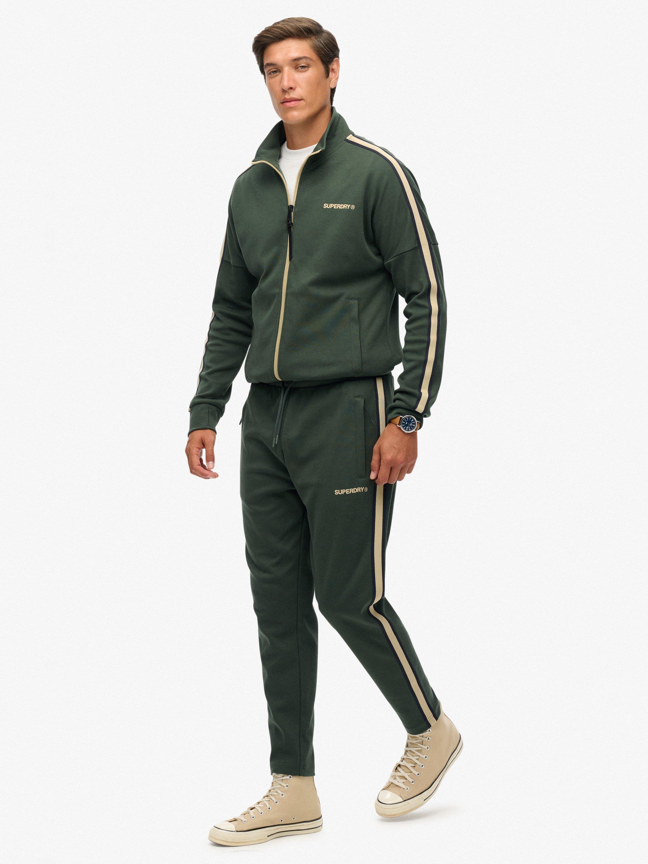 Product image 3 of 7, which shows Superdry Tech Cult Joggers, Deep Forest Green, S