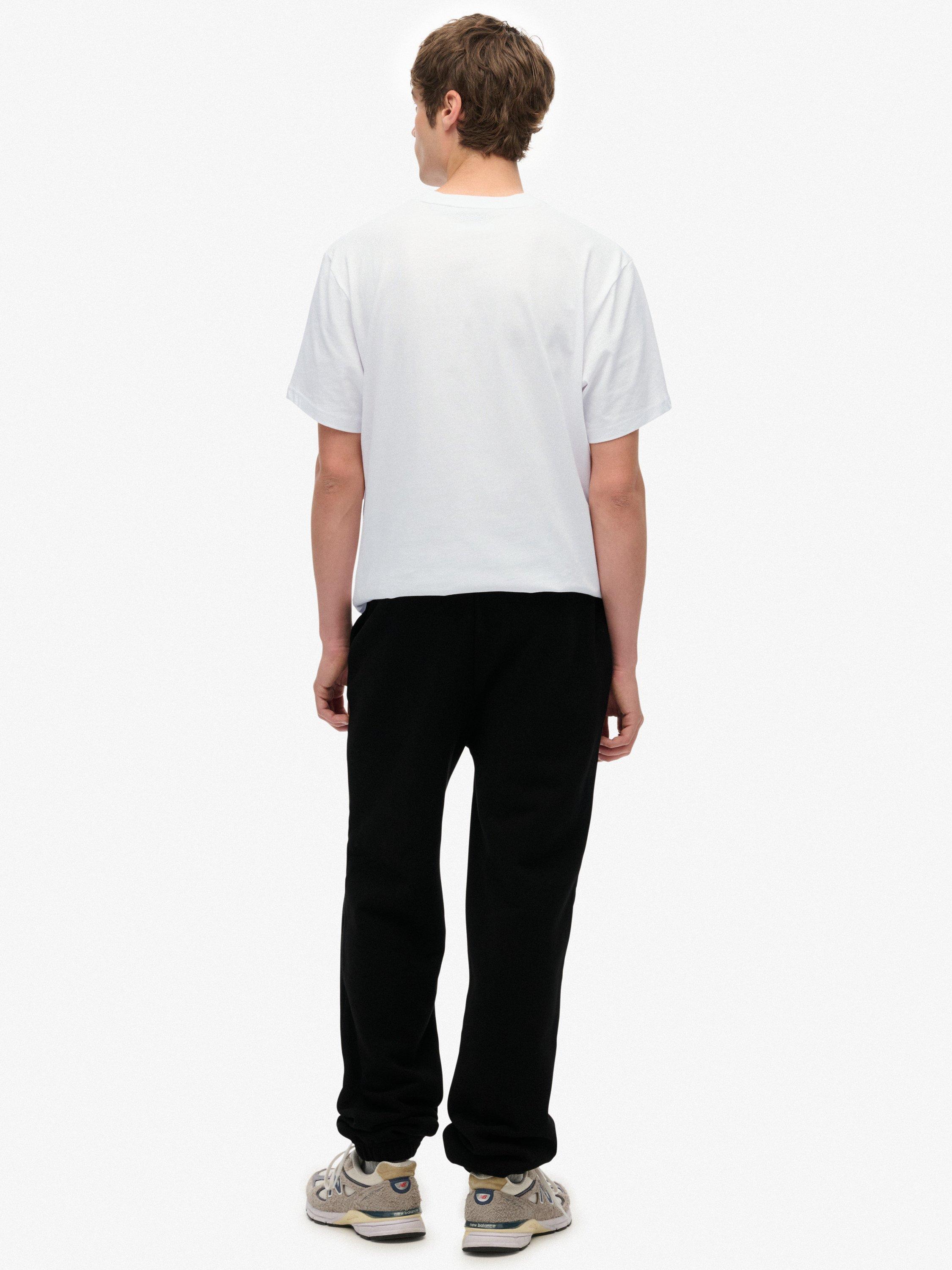 Product image 2 of 7, which shows Superdry Blank Oversized Joggers, Black, XXXL