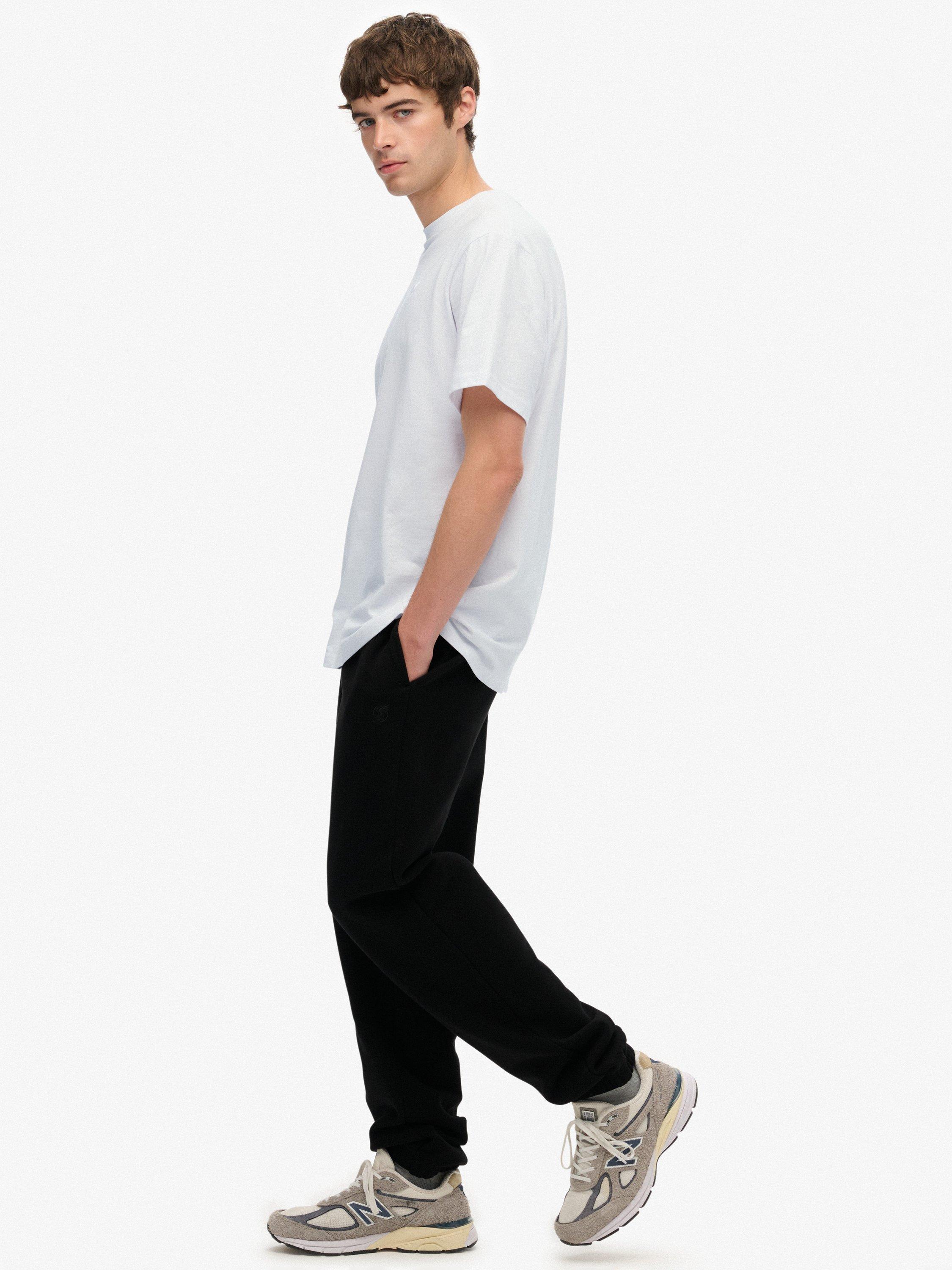 Product image 3 of 7, which shows Superdry Blank Oversized Joggers, Black, XXXL