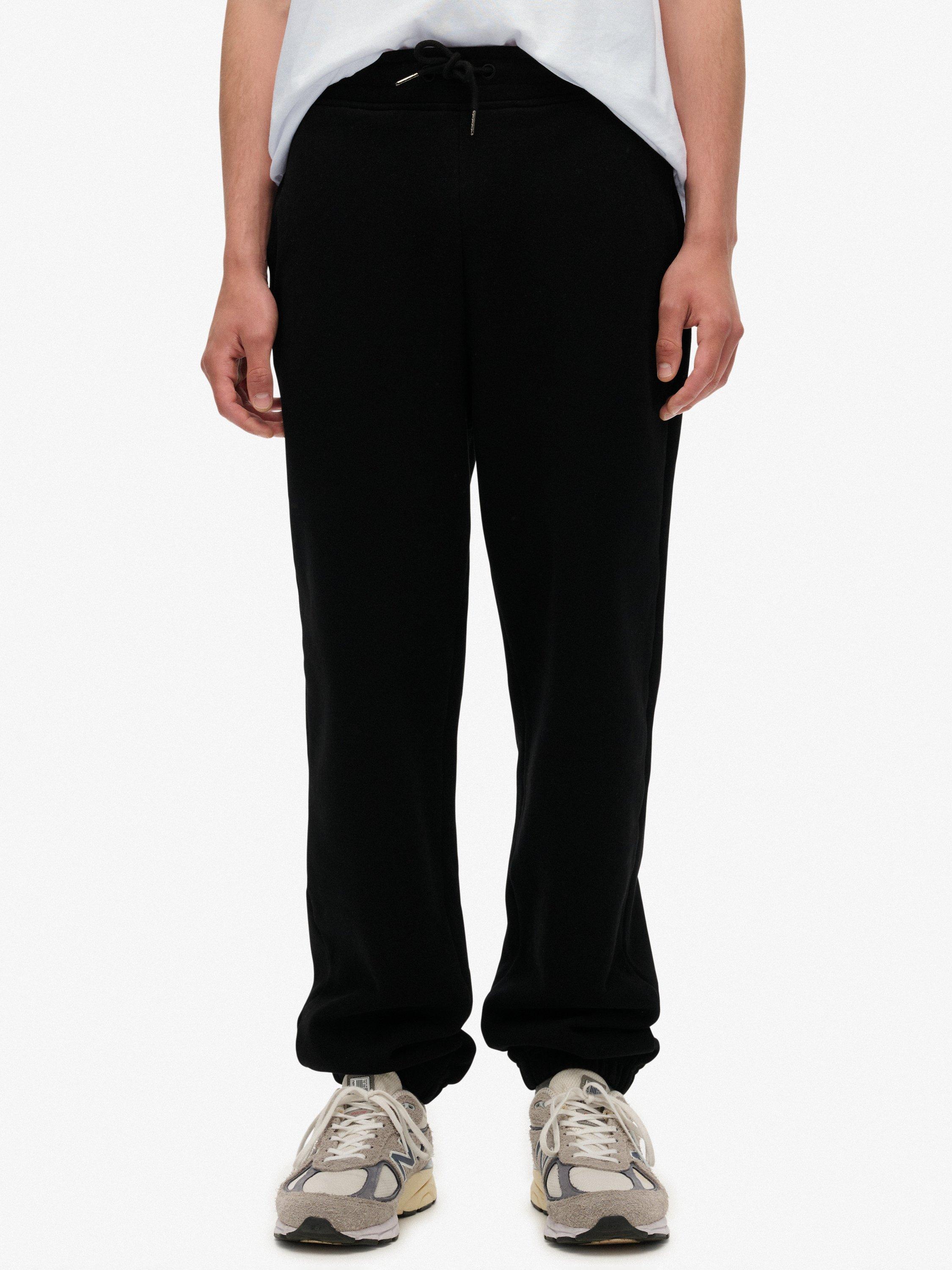 Product image 5 of 7, which shows Superdry Blank Oversized Joggers, Black, XXXL