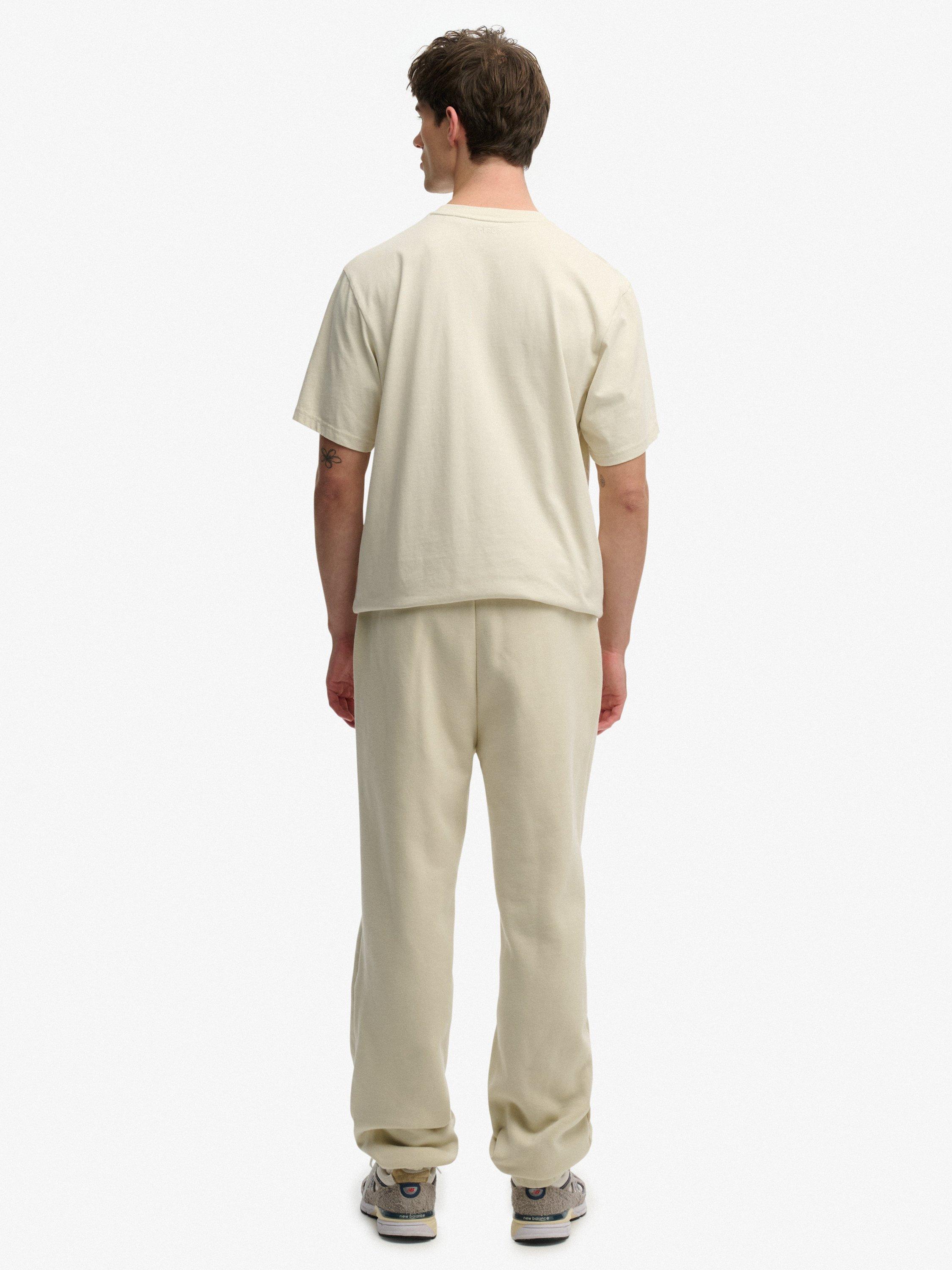 Product image 2 of 7, which shows Superdry Cotton Blend Oversized Joggers, Light Grey, XL