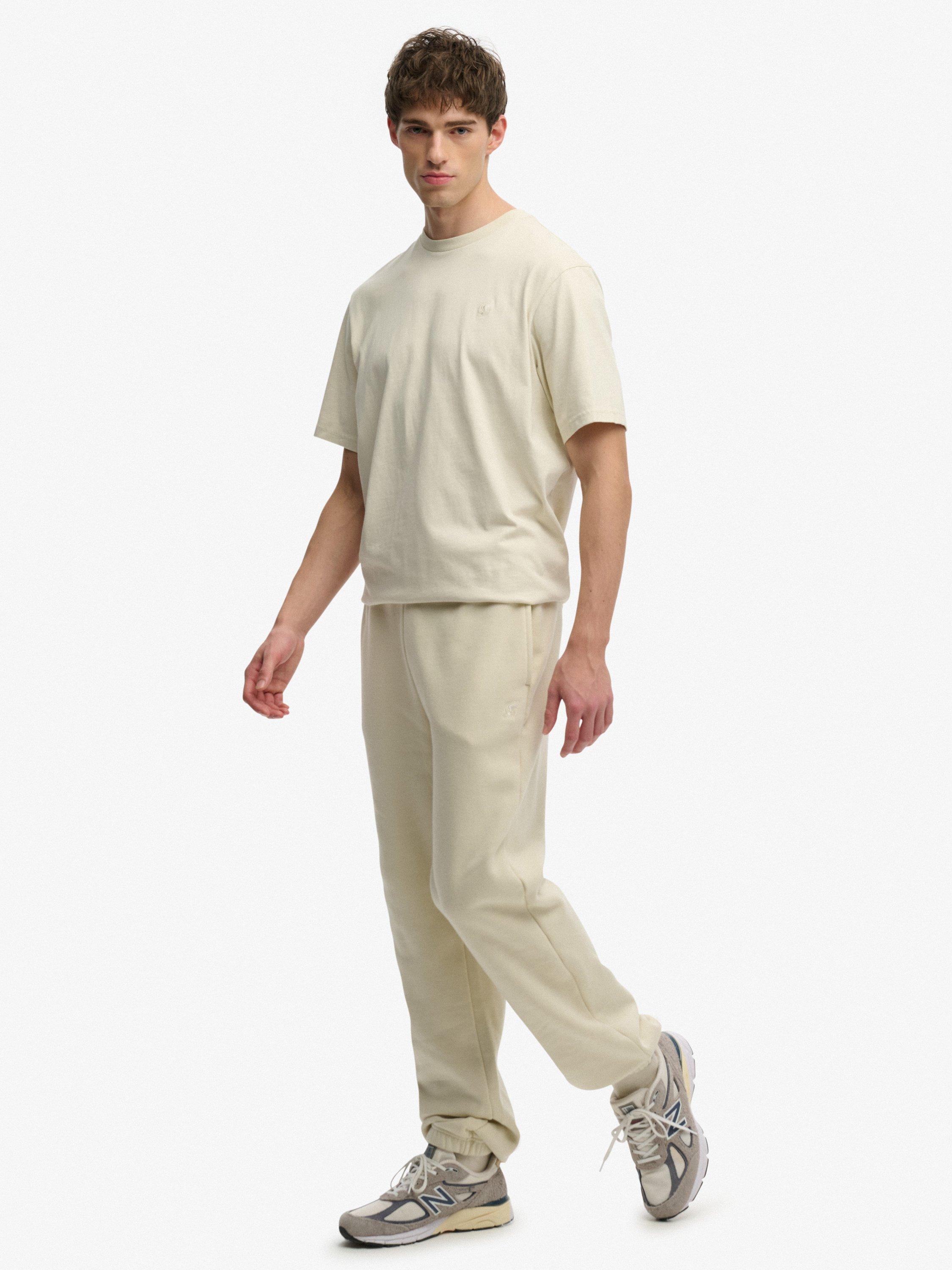 Product image 3 of 7, which shows Superdry Cotton Blend Oversized Joggers, Light Grey, XL