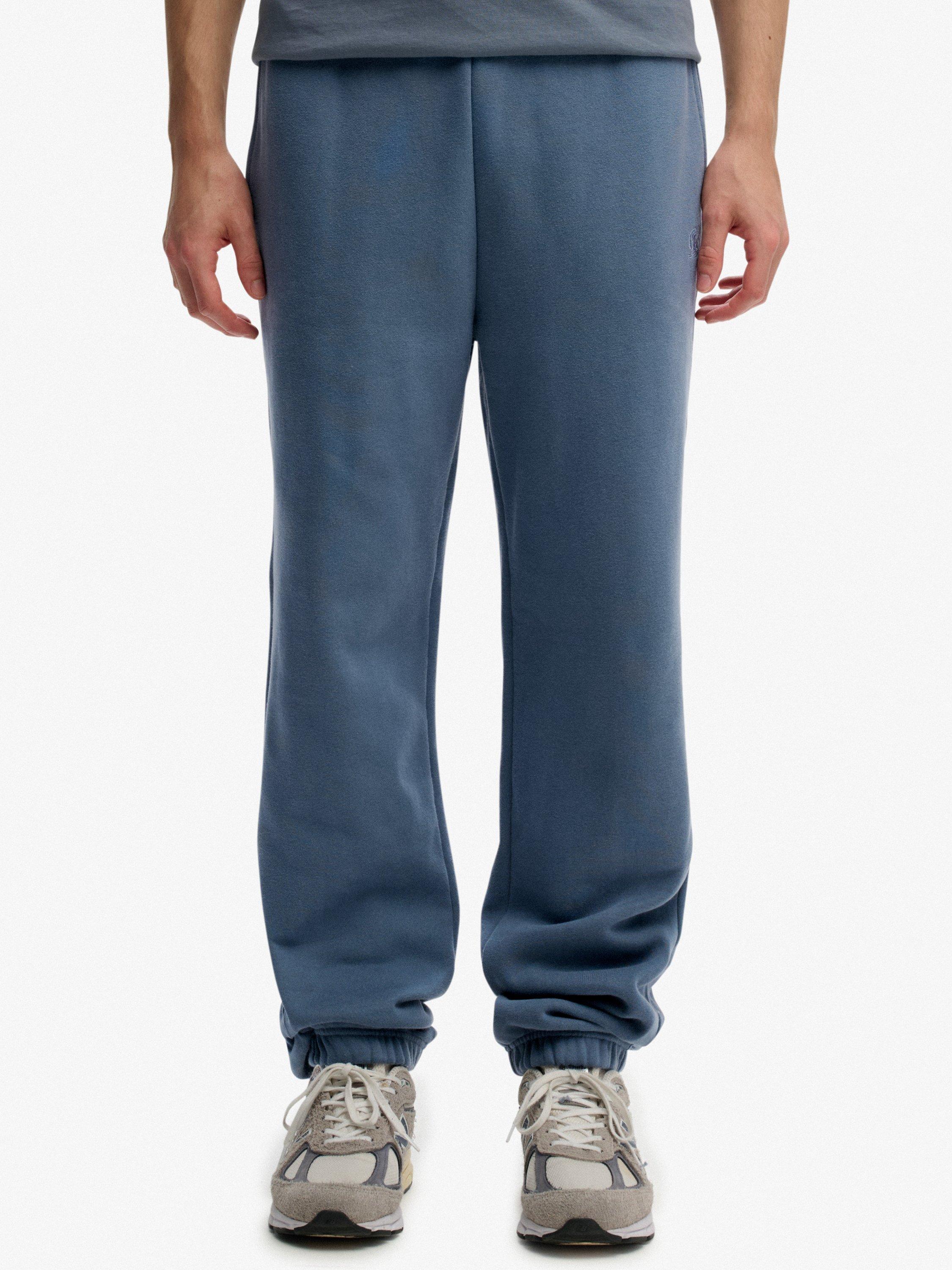 Product image 6 of 7, which shows Superdry Cotton Blend Oversized Joggers, Blue Grey, S