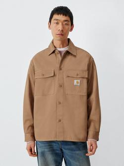 Carhartt WIP Kelly Cotton Regular Fit Shirt, Peanut, Peanut