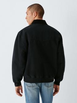 Carhartt WIP Santa Fe Denim Jacket, Black - view 2, Black