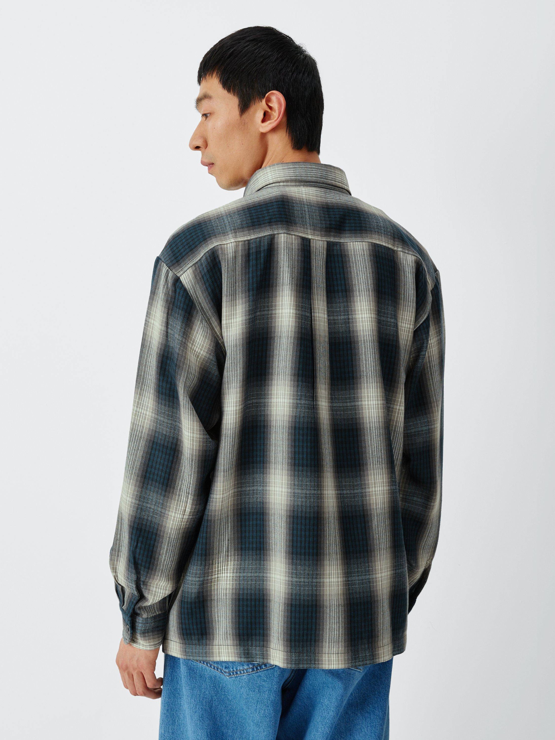 Product image 2 of 6, which shows Carhartt WIP Long Sleeve Harlin Shirt, Jupiter, S