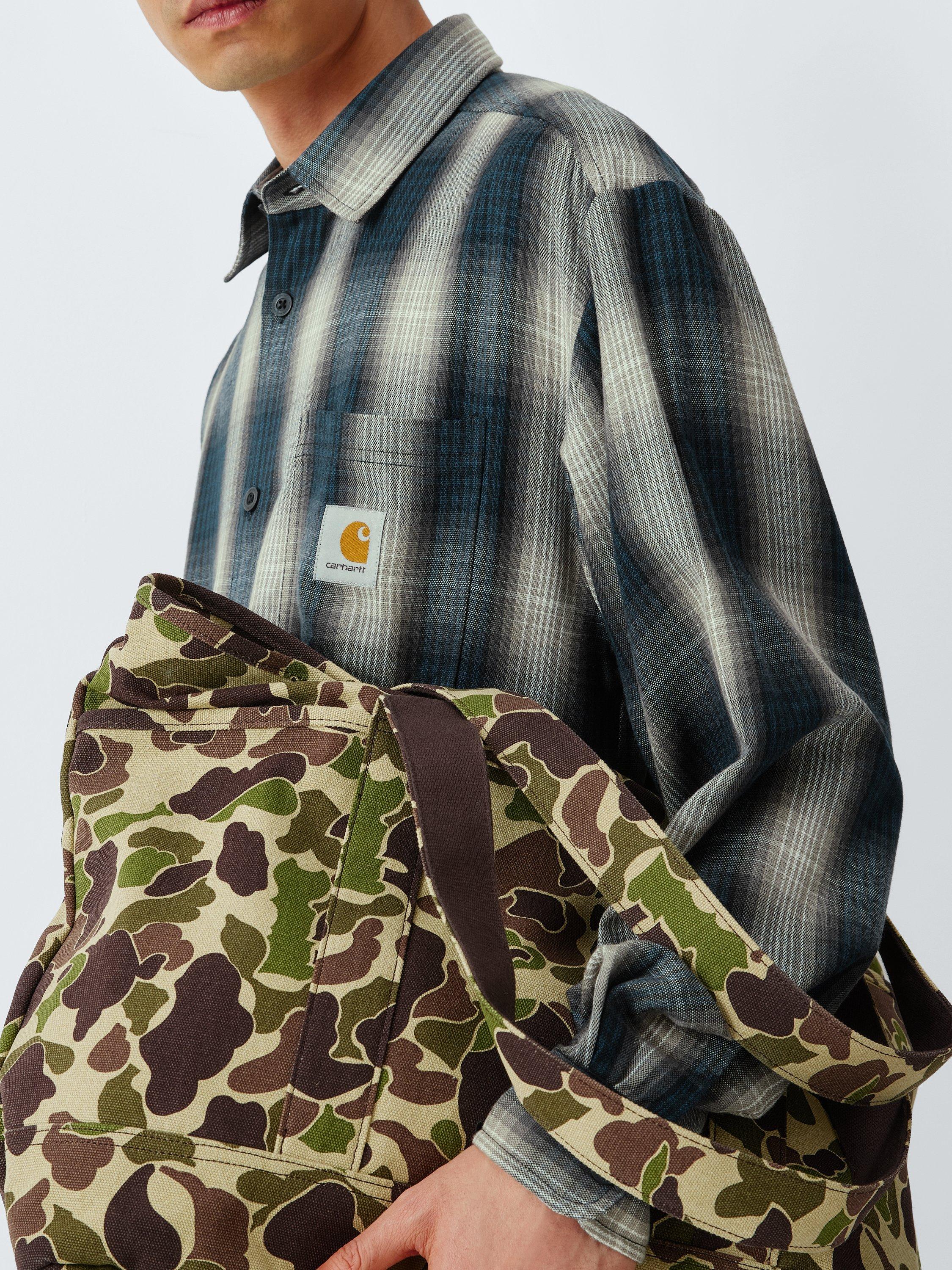 Product image 6 of 6, which shows Carhartt WIP Long Sleeve Harlin Shirt, Jupiter, S