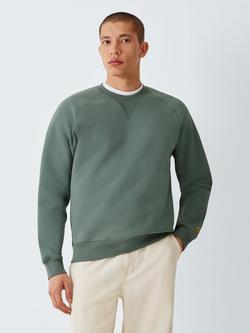 Carhartt WIP Chase Cotton Blend Sweatshirt, Velvet Green, Velvet Green