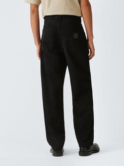 Carhartt WIP Aaron Tapered Fit Jeans, Black Rinsed - view 2, Black Rinsed