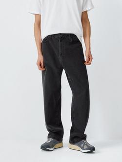 Carhartt Landon Loose Tapered Jeans, Black Stone Wash, Black Stone Wash