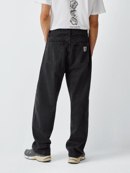 Carhartt Landon Loose Tapered Fit Jeans - view 2, Black Stone Wash