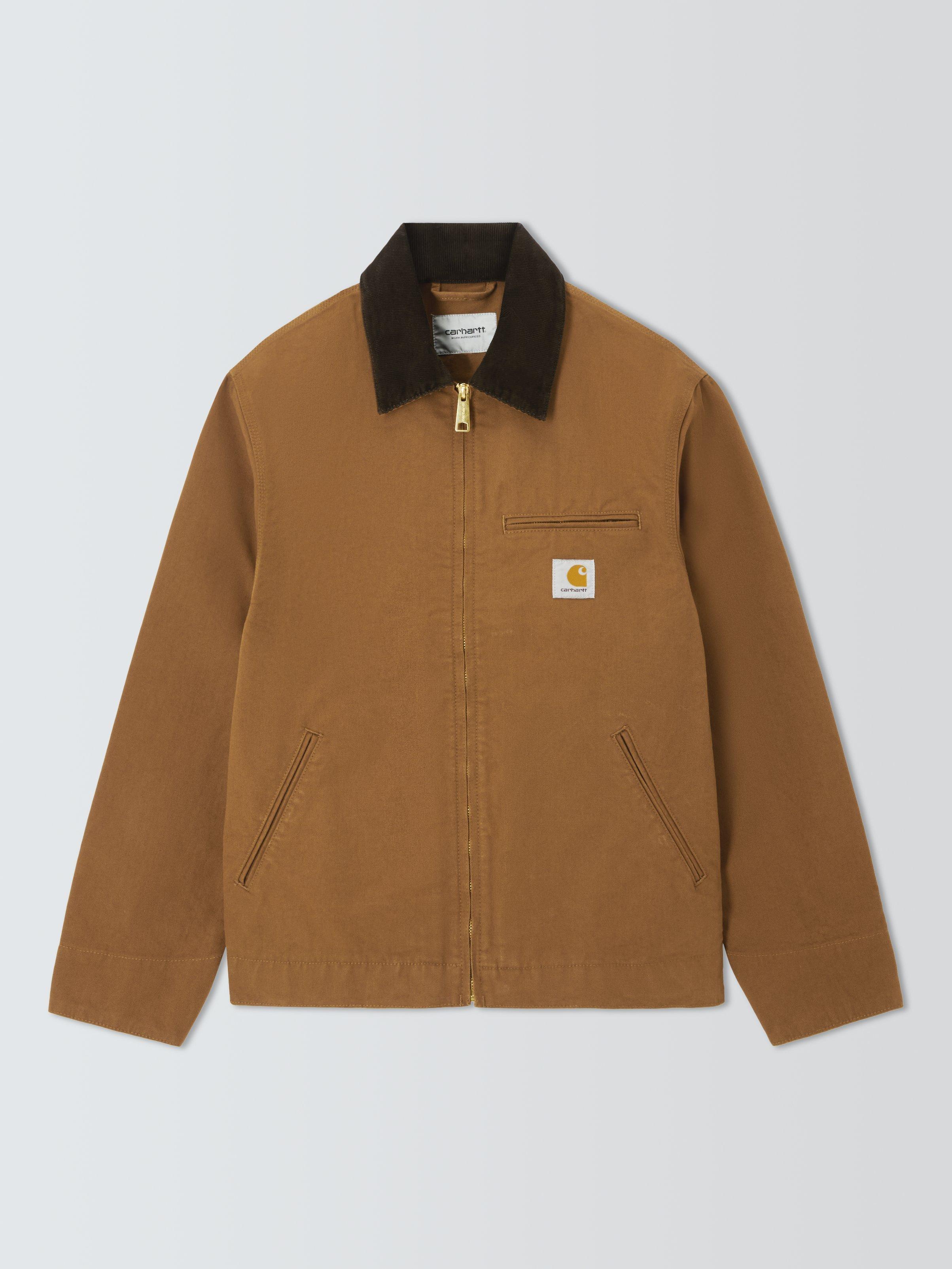 Product image 1 of 1, which shows Carhartt WIP Detroit Jacket, Hamilton Brown, S