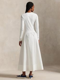 Polo Ralph Lauren Knit Henley Midi Dress - view 2, Nevis