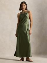 Boden Lucille Tulle Midi Dress, Emerald Night