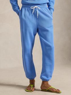 Polo Ralph Lauren Fleece Drawstring Joggers, Iris Blue, Iris Blue