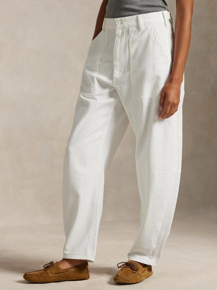 Polo Ralph Lauren Ricky Tapered Trousers, White, White
