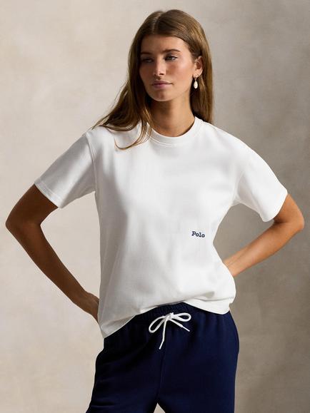 Polo Ralph Lauren Crew Neck Logo Back T-Shirt, White, White