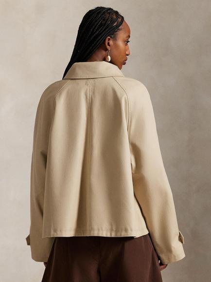 Polo Ralph Lauren Woven Cotton Twill Jacket - view 2, Beige