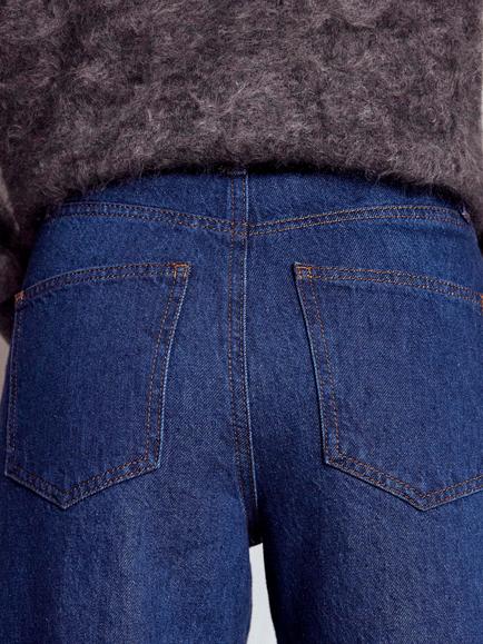 Boden Mid Rise Relaxed Jeans, Indigo - view 2, Indigo