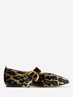 Boden Kylie Buckle Leopard Print Mary Jane Pumps, Multi, Multi