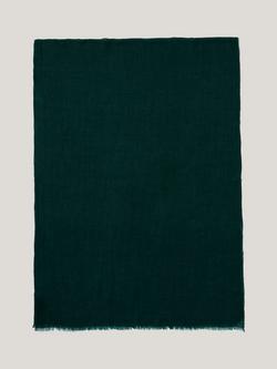 Jigsaw Pure Cashmere Gauze Scarf, Green, Green