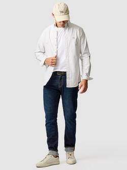 Rodd & Gunn Cotton Slim Fit Check Oxford Shirt - view 2, Pebble