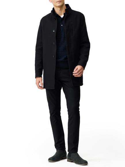 Rodd & Gunn Cain Single-Breasted Cotton Twill Jacket, Onyx, Onyx