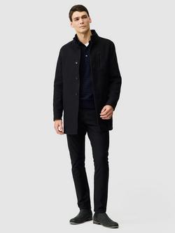 Rodd & Gunn Cain Single-Breasted Cotton Twill Jacket, Onyx - view 2, Onyx