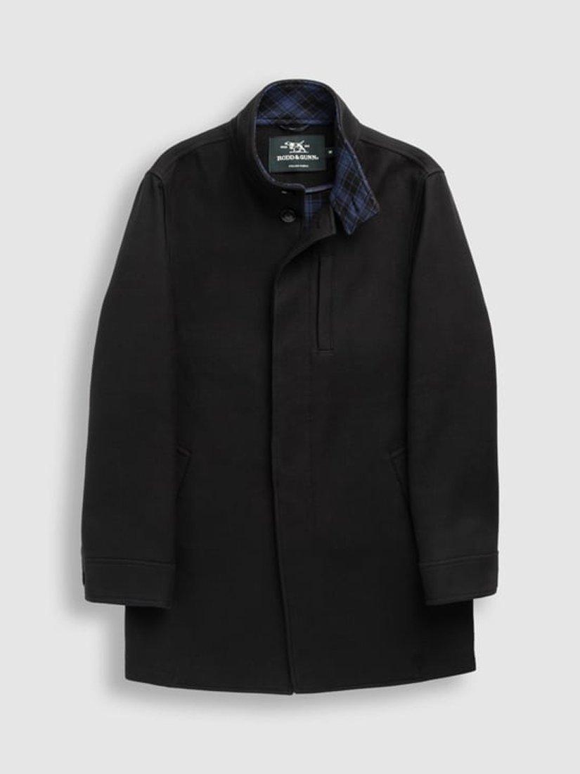 Product image 4 of 11, which shows Rodd & Gunn Cain Single-Breasted Cotton Twill Jacket, Onyx, XXXL