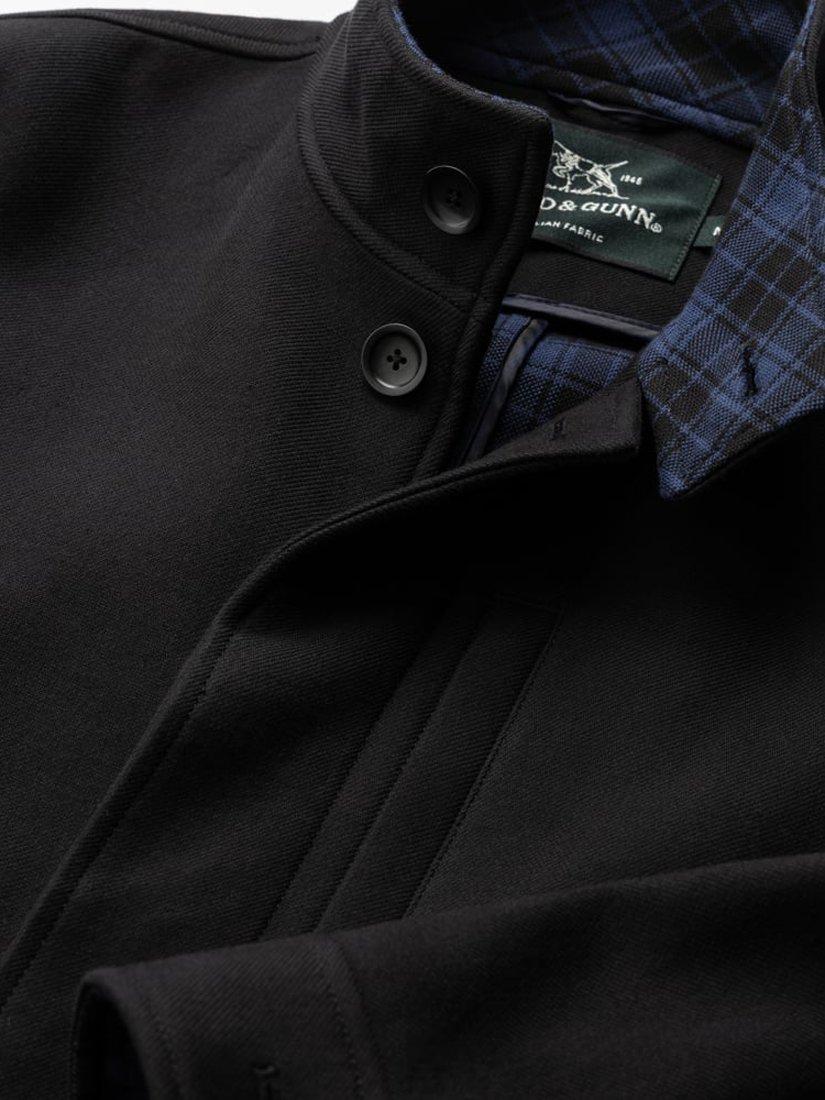 Product image 5 of 11, which shows Rodd & Gunn Cain Single-Breasted Cotton Twill Jacket, Onyx, XXXL