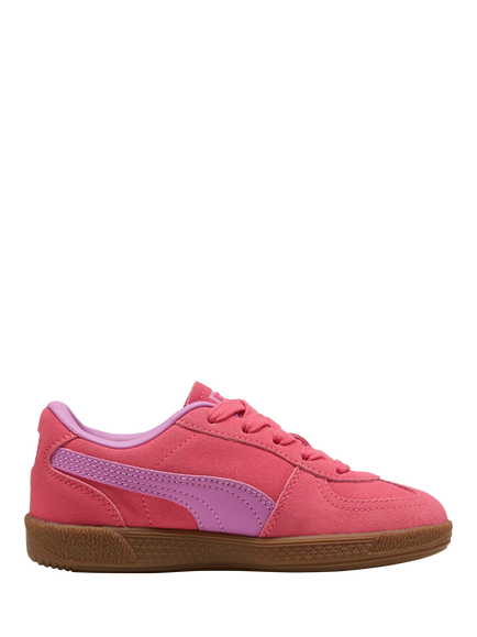 PUMA Kids' Palermo Leather Blend Trainers, Rose/Mauve, Rose/Mauve