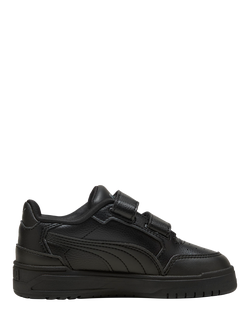 PUMA Kids' Shuffle Downtown Mid Trainers, Black, Black