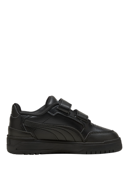 PUMA Kids' Shuffle Downtown Mid Trainers, Black, Black