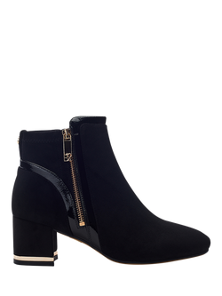 Moda in Pelle Pesar Ankle Boots, Black, Black