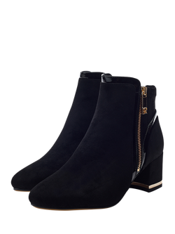 Moda in Pelle Pesar Ankle Boots, Black - view 2, Black