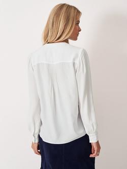 Crew Clothing Abigail Pintuck Shirt, White - view 2, White
