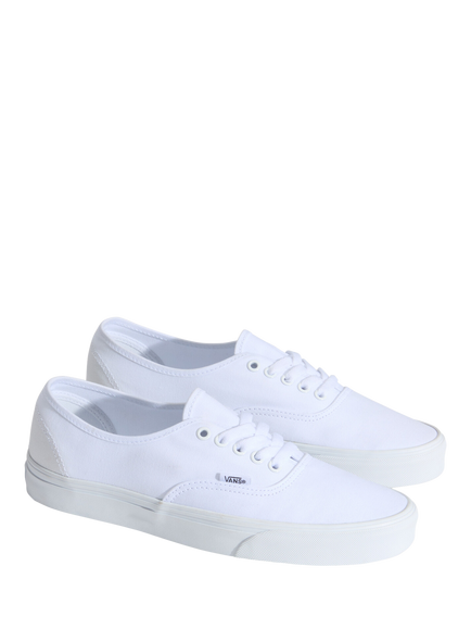 Vans Kids' Authentic Lace Up Trainers, True White - view 2, True White