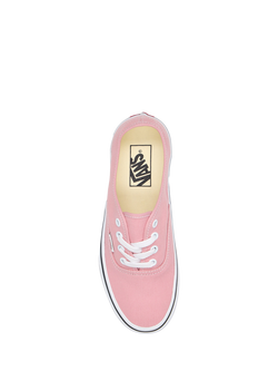 Vans Kids' Authentic Lace Up Trainers, Misty Mauve - view 2, Misty Mauve