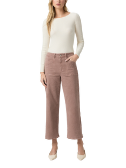 PAIGE Anessa High Rise Wide Leg Jeans, Vintage Mauve Mist, Vintage Mauve Mist