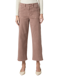 PAIGE Anessa High Rise Wide Leg Jeans, Vintage Mauve Mist - view 2, Vintage Mauve Mist